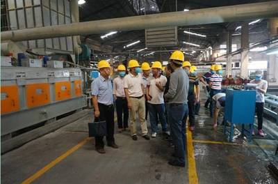 潮州市安全監(jiān)管局會(huì)同廣東省職防院專家到我區(qū)開展陶瓷生產(chǎn)和耐火材料制造企業(yè)粉塵危害專項(xiàng)治理交叉檢查工作